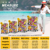Luggage Covers for Suitcase Protector Tsa Approved Fits 18-28 Inch Luggage, Custom Baggage Cover for Travel Anti Scratch Dirt Washable