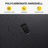 LEVEL8 Luminous 24 Inch Checked Luggage with Water Resistant Travel Duffle Bag