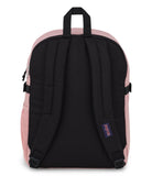 JanSport Main Campus Backpack - Travel or Work backpack w 15-Inch Laptop Sleeve and Dual Water Bottle Pockets, Misty Rose