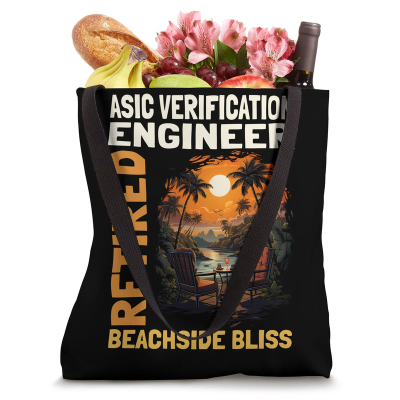 Retired Asic Verification Engineer - Funny Retirement Tote Bag