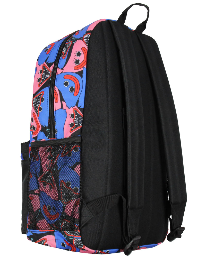 Mad Engine Poppy Playtime Backpack Kissy Missy And Huggy Allover Design Laptop School Travel Backpack 17"