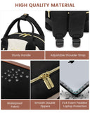 LOVEVOOK Small Backpack Purse for Women, Mini Backpack bag, Cute Fashion Backpack for Daily Travel Work, Beige-Black-Brown