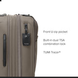 TUMI - Alpha Dual Access 4-Wheeled Carry-On - Expandable, Durable and Lightweight Luggage - Grey Alloy
