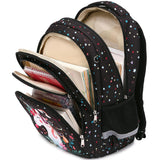 abshoo Cute Unicorn School Backpack For Girls Elementary Kindergarten Kids School Bag (Unicorn Black)