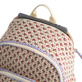 Vera Bradley Women's Premium Cotton Bancroft Backpack, Rachel Ditsy, One Size