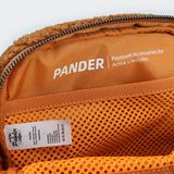 Pander Fanny pack Everywhere Fleece Belt Bag for Women and Men with Adjustable strap Belt, 1L. (Saddle Brown)