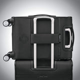 Samsonite Solyte DLX Softside Expandable Luggage with Spinner Wheels, Midnight Black, Carry-On 20-Inch
