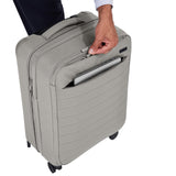 Away Softside Bigger Carry-On Suitcase, 23 Inch Expandable High-Strength Nylon Luggage With Spinner Wheels, Meets Requirements for Most Major Airlines, Cloud Gray
