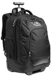 OGIO Wheelie Pack 411066 Wheeled Upright Converts to Backpack New BlackQ