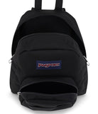 JanSport Half Pint Mini Backpack, 10.2 L - Durable Mini Bag Purse with Adjustable Shoulder Straps, Single Main Compartment, Zippered Stash Pocket, Black
