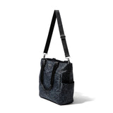 Baggallini Carryall Daily Tote Bag - 11.5" x12.5” Lightweight Nylon Travel Beach Bag Personal Item w/Luggage Sleeve