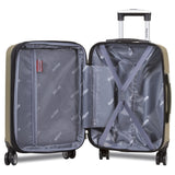 Dejuno Camden New Generation Hardside 3-piece Expandable Spinner Luggage Set - Champagne