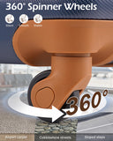 LONG VACATION Luggage Set 6 Piece Luggage ABS hardshell TSA Lock Spinner Wheels Luggage Carry on Suitcase (NAVY, 6 piece set)