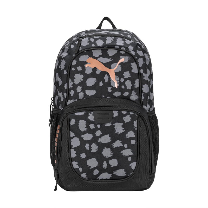 PUMA Unisex Adult Evercat Contender Backpack, Black/Rose Gold