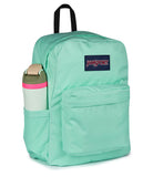 JanSport SuperBreak Plus Backpack with Padded 15-inch Laptop Sleeve and Integrated Bottle Pocket - Spacious and Durable Daypack for Work and Travel - Magic Mint