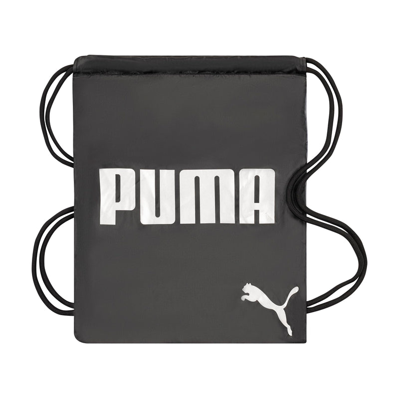 PUMA Kids' Evercat Advantage Reversible Carrysack, Black/Silver, OS