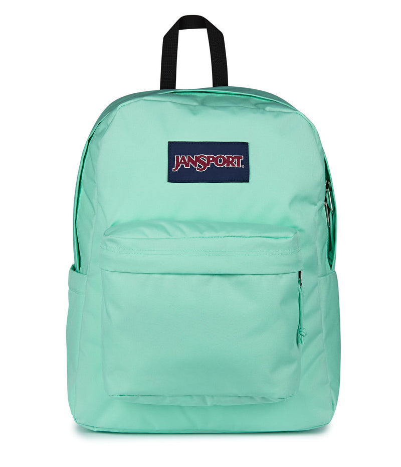 JanSport SuperBreak Plus Backpack with Padded 15-inch Laptop Sleeve and Integrated Bottle Pocket - Spacious and Durable Daypack for Work and Travel - Magic Mint