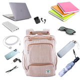 Anitya Hemp Backpack, Multi-Functional Pockets, Eco-Friendly, Unisex, Hiking Daypack, Durable Rucksack (AHLB05)