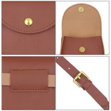 JASASCCEL Mini Fanny Pack for Girls Saddle Bag Pouch PU Leather Belt Waist Purse Hip Bumbags for Outdoors Travel Crossbody Bags
