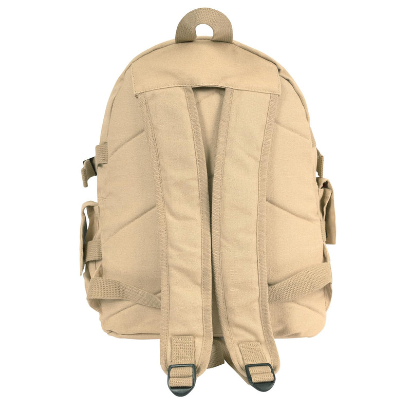Rothco Vintage Canvas Star Backpack, Khaki