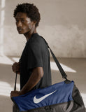 Nike Unisex Brasilia 9.5 Training Duffel Bag (Medium, 60L), Midnight Navy/Black/White, MISC