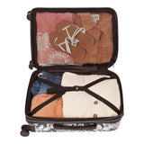 Roxy Up And Away Luggage | Hardside | Spinner Wheels | Expandable | Lightweight | Travel Essentials - Oceanside, 22" (Carry-On)
