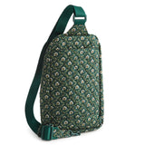 Premium Cotton Lorman Sling Backpack, Mistletoe Lattice, One Size