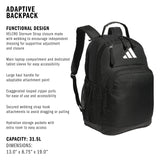 adidas Adaptive Backpack – Large Bag with Accessibility Features for Ease of Use