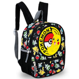 Pokemon Mini Backpack Set - Bundle with 12" Pikachu Backpack, Mini Poster, Stickers, Bookmark, More | Small Pokemon School Bag for Kids, Boys, Girls