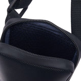Lacoste Mens LCST Crossbody Bag, Black, One Size
