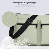 KALIDI Nylon Crossbody Bag Women Men Casual Cross Body Purse Lightweight Waterproof Messenger Bag For College Work Travel Gym