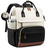 LOVEVOOK Laptop Backpack for Women, 15.6 Inch Work Business Backpacks Purse With Large Capacity, Waterproof Nurse Bag College Bookbag for School, Waterproof Casual Daypack for Travel