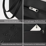 KALIDI Tote Bag for Women Large Waterproof Shoulder Bag Zipper Casual Hobo Handbag Work Shopping Lightweight