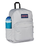 JanSport SuperBreak Plus Backpack with Padded 15-inch Laptop Sleeve and Integrated Bottle Pocket - Spacious and Durable Daypack for Work and Travel - Grounded Grey