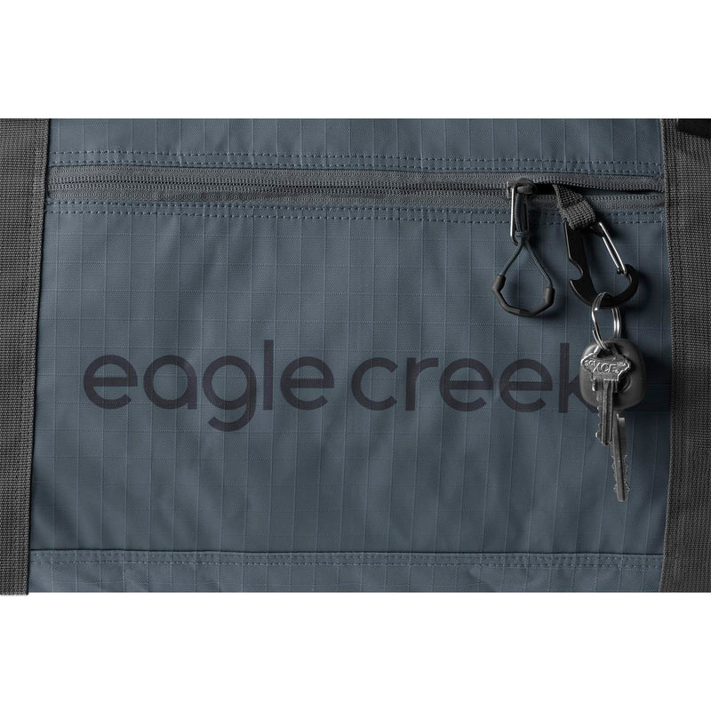 Eagle Creek No Matter What Duffel Bag - Eco Friendly Duffel for Sustainable Travel - Adjustable Shoulder Strap - Multiple Carry Options - Easy to Store - Smoke - 110L
