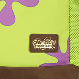 INTIMO SpongeBob SquarePants Patrick Star School Travel Backpack With Faux Leather Bottom 16"