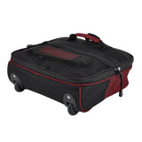 Travelers Club 32" Expandable Rolling Travel Duffel Bag, Red Option