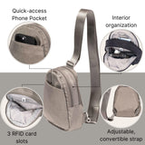 Baggallini Double Zip Mini Sling