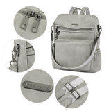 CLUCI Backpack Purse for Women Large Womens Leather Travel Fashion Backpack Purse Designer Ladies Shoulder Bags with Tassel