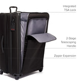 TUMI - Alpha Worldwide Trip Expandable 4-Wheeled Packing Case - Extra Large Design with Zip Expansion Checked Bag - Black