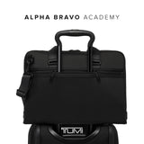 TUMI - Alpha Bravo Academy Brief - Compact Laptop Briefcase - Travel Laptop Bag - 11.8" X 15.5" X 2.0" - For 15" Laptop - Black