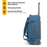 RTIC Road Trip Rolling Duffle Bag with Wheels for Men and Women, Traveling Tote for Camp, Travel, Gym, Weekender, Camping, Overnight Carry On, Sports, Spacious, Water Resistant, Medium, Storm
