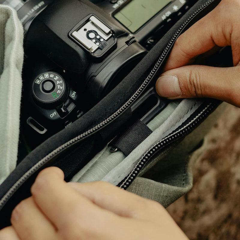 Peak Design Camera Cube V2, Medium, Custom Organization and Protection, Weatherproof Shell with Foam Sub-Lining, FlexFold Dividers Included, Camera Bag Insert Compatible Travel Bags
