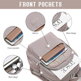 Vendra Moka Compact Hiking Nylon Waterproof Laptop Backpack Purse for Women and Men, Small Lightweight Travel Casual Outdoor Dayback