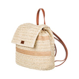 Roxy Spotless Sunnies Backpack | Straw | Beach | Vacation | Travel | Eco-Friendly | Lightweight | Natural