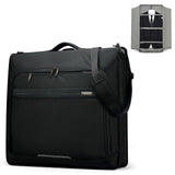 Hanke Premium Garment Bags for Travel, Business Travel Suit Bag with Wrinkle-Free System, Fits 4 Suits & 17.3'' Laptop, Carry On Garment Bag with Shoe Compartment, Shoulder Strap, Black