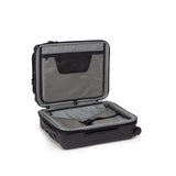 TUMI - Alpha Hybrid Continental Expandable 4 Wheeled Carry-On - Zip Expansion Suitcase for Extended Trips & Weekend Getaways - Black