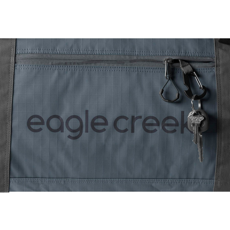 Eagle Creek No Matter What Duffel Bag - Eco Friendly Duffel for Sustainable Travel - Adjustable Shoulder Strap - Multiple Carry Options - Easy to Store - Smoke - 90L