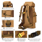 King'sGuard 70L Camping Hiking Backpack Tactical Backpack Military Molle Rucksack Backpack for Outdoor