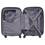 Kenneth Cole REACTION Out of Bounds Lightweight Hardshell 4-Wheel Spinner Luggage, Magenta, 2-Piece Set (20" & 28")